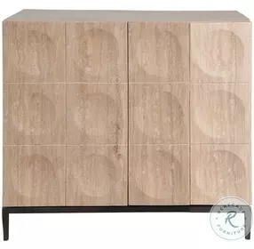 Aslan Travertine Bunching Credenza