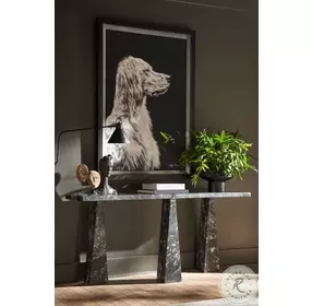 Spectrum Golden Marble Sofa Table
