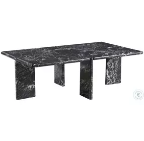 Magnus Golden Portoro Marble Occasional Table Set