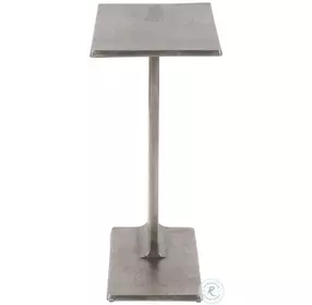 Fox Light Graphite Accent Table