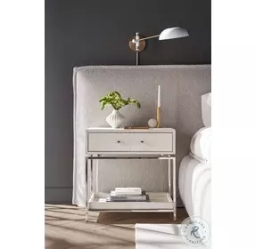 Lyra Gray 1 Drawer Nightstand
