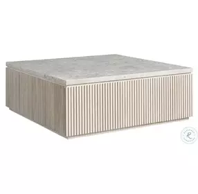 Avaline White Oak Carmen Occasional Table Set