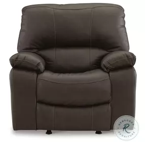 Leesworth Dark Brown Power Recliner