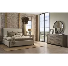 Abode Boulder and Gray 6 Drawer Dresser