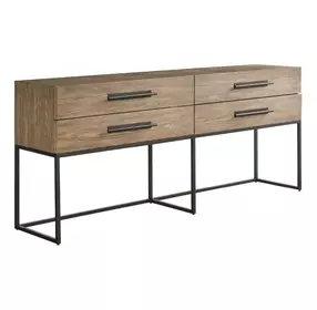 Abode Boulder and Gray Rectangular Console Table