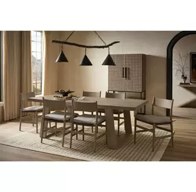 Abode Boulder 126" Extendable Rectangular Dining Table