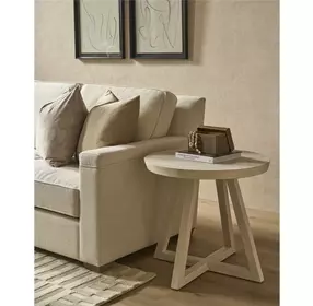 Abode River Rock Round Side Table