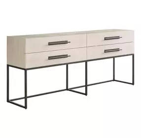 Abode River Rock and Gray Rectangular Console Table
