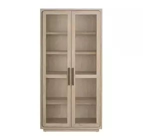 Evermont Desert 2 Door Display Cabinet with LED