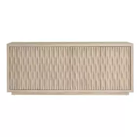 Evermont Desert 4 Door Dune Credenza with USB Charging
