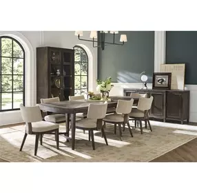 Ashford Cocoa Extendable Rectangular Dining Table