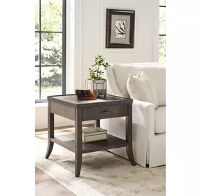 Ashford Cocoa Rectangular End Table