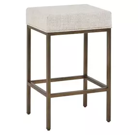 Montclair Yukon Sand Upholstered Counter Height Stool