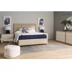 Azure Dockside Queen Panel Bed