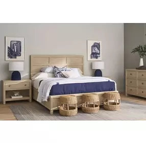 Oasis Dockside 1 Drawer Nightstand with USB Charging and LED