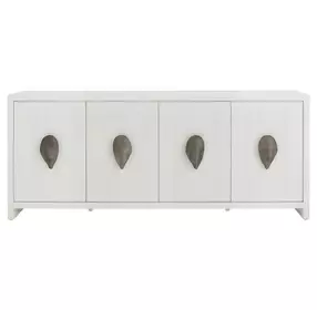 Oasis Shoreline 4 Door Oyster Shell Credenza