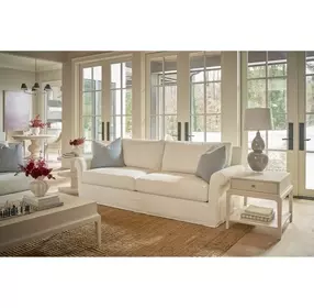 Oakmere Light Willow Rectangular Meadow End Table