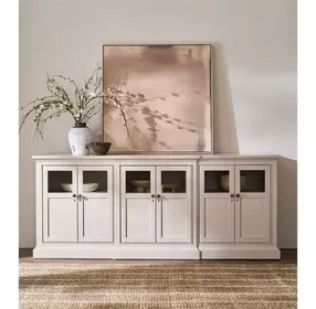 Birchaven Willow 6 Door Credenza with LED