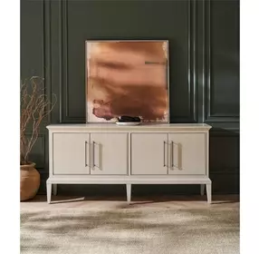 Birchaven Taupe 4 Door Credenza