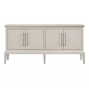 Oakmere Taupe 4 Door Credenza