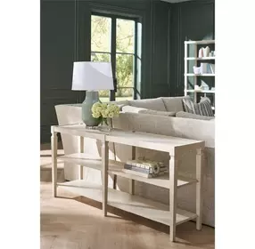 Oakmere Taupe Rectangular Console Table