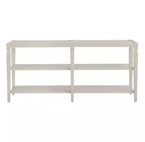 Oakmere Taupe Rectangular Console Table