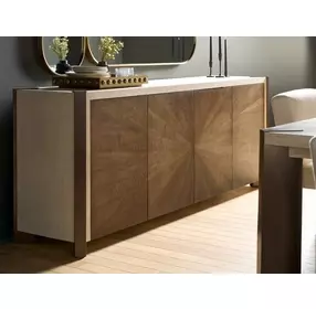 Evermont Mist and Haze 4 Door Credenza