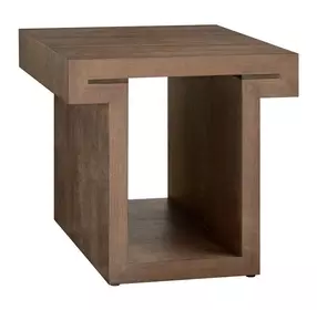 Evermont Haze Walnut Rectangular End Table