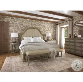 Alfresco Sorrento And Light Tusk Lauro King/California King Panel Headboard