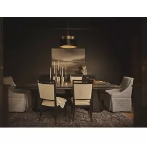 Realm Beige Upholstered Side Chair