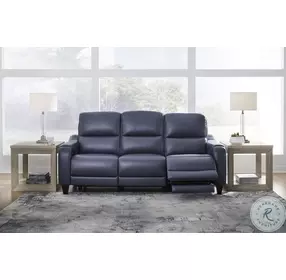 Mercomatic Ocean Power Reclining Sofa with Adjustable Headrest