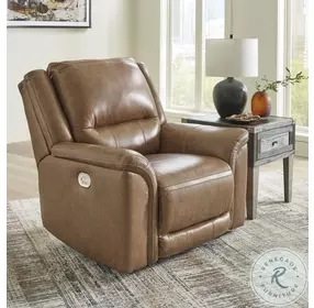 Trasimeno Caramel Power Recliner