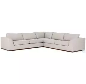 Colt Aldred Silver 3 Piece Sectional