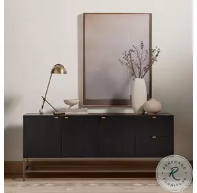 Trey Black Wash Poplar Sideboard