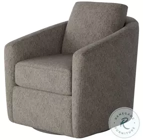 Daisey Berber Sterling Swivel Glider
