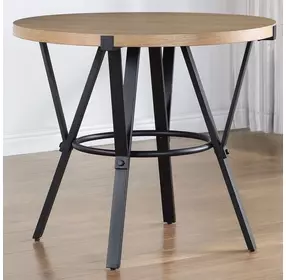 Magnolia Light Brown 42" Round Counter Height Dining Table