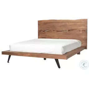 Madagascar Brown Platform Bedroom Set