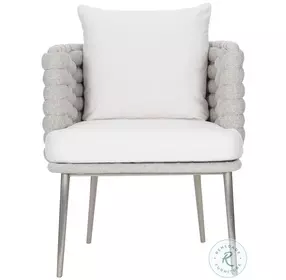 Santa Cruz Nordic Grey Outdoor Arm Chair