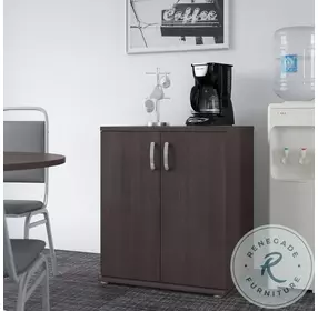 Universal Storm Gray Floor Storage Cabinet With Door And Shelves