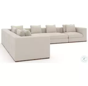 Bello Oatmeal 5 Piece Sectional