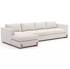 Counter Balance Birch 2 Piece Large Modular Sectional with LAF Chaise