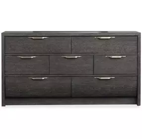 Kinsley Black Heron 7 Drawer Dresser