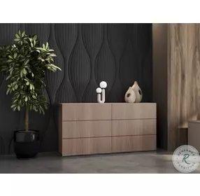 Ayla Brown Elm Dresser