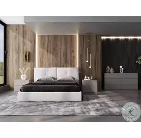 Ayla Taupe Matte 6 Drawer Dresser