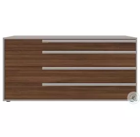 Carter Walnut And Taupe Dresser