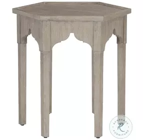 Albion Pewter Hexagonal Side Table