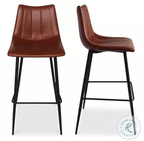 Alibi Brown Bar Stool Set Of 2
