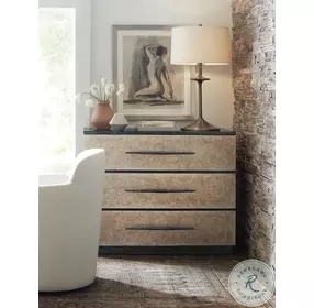 Layered Black And Light Brown Chest