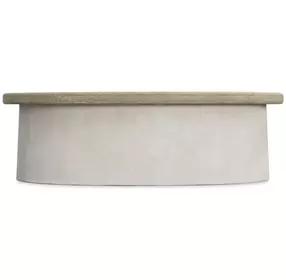 Easley Gray Oval Cocktail Table