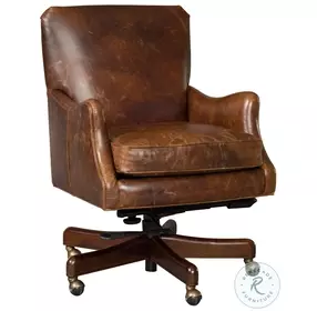 Barker Natchez Brown Executive Swivel Tilt Chair